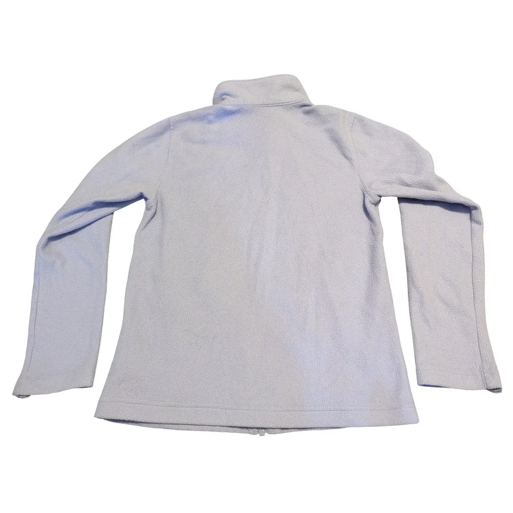 The North Face Youth TKA Glacier Full Zip Fleece Jacket Light Purple M 10/12